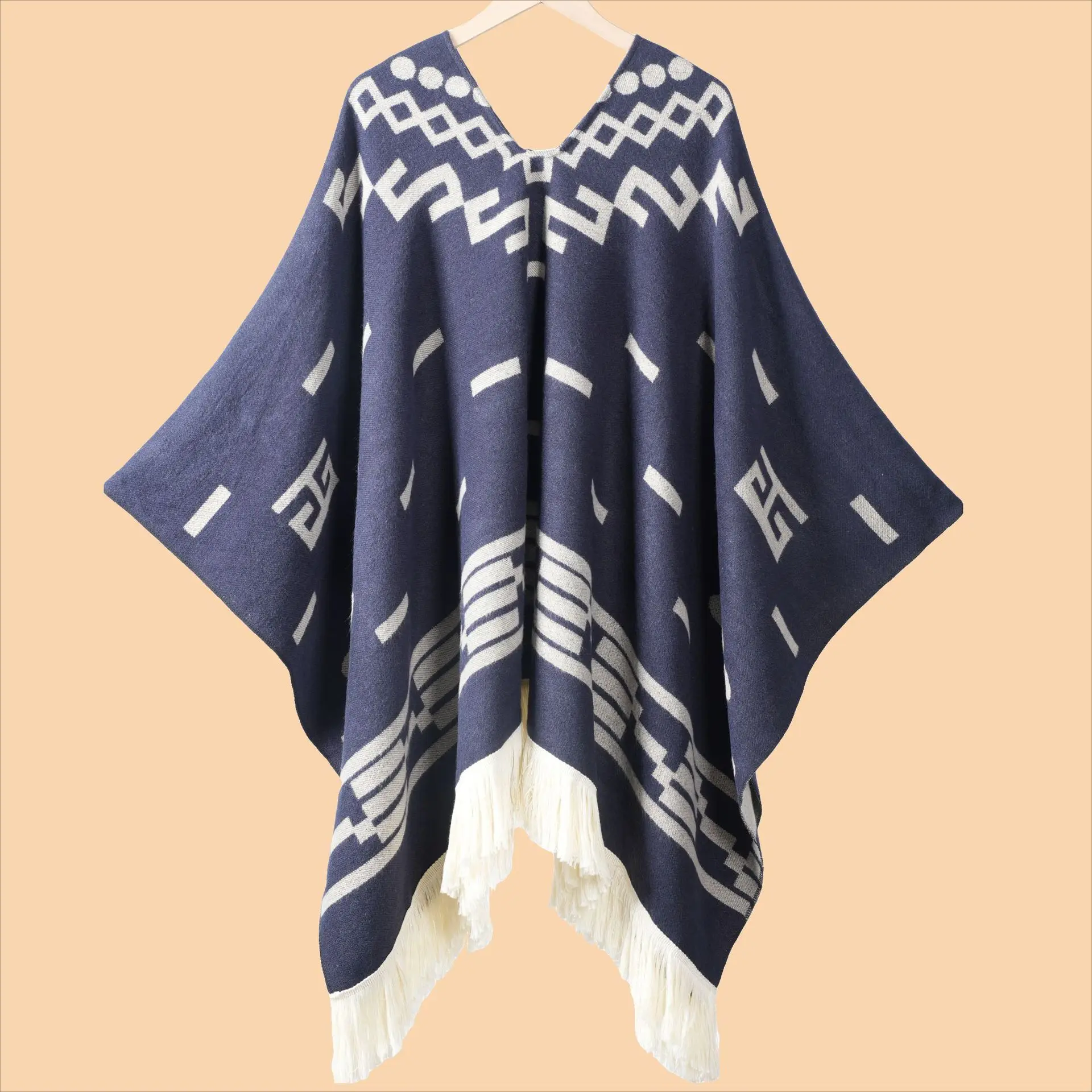 Мужская накидка, модный вязаны – обзор и цена Muffler Men Wool