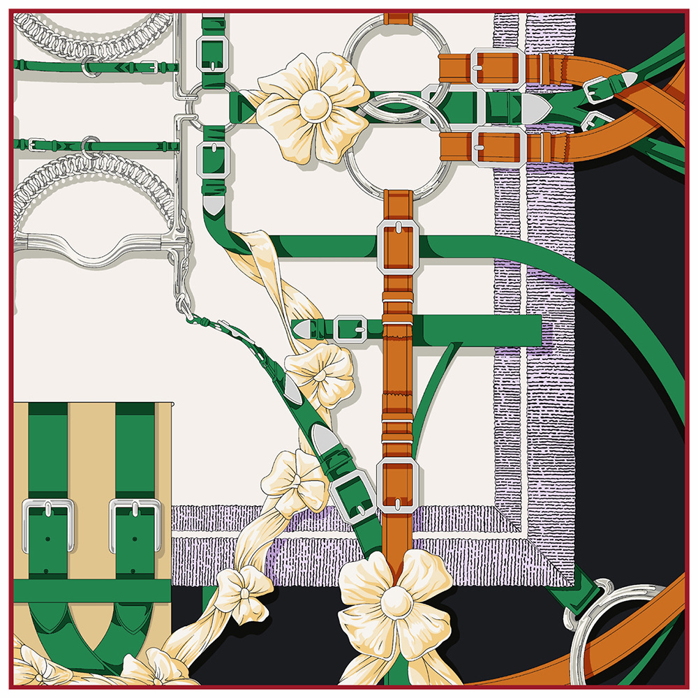 90 см новый дизайн пояса сарже – обзор и цена Scarf Silk Square