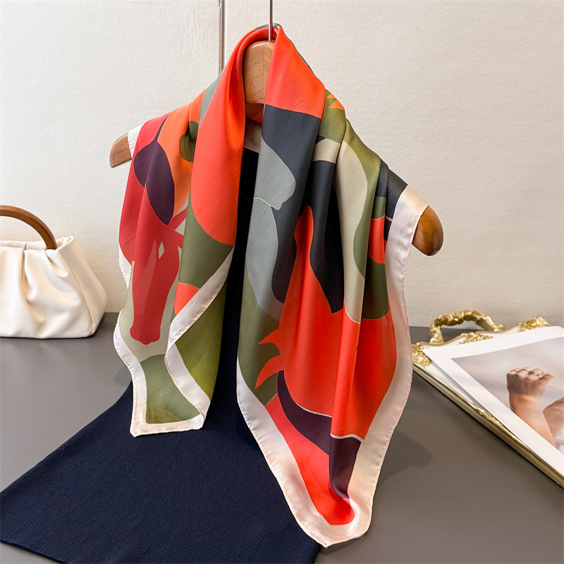 Новый женский квадратный плато – обзор и цена Scarf Silk Square