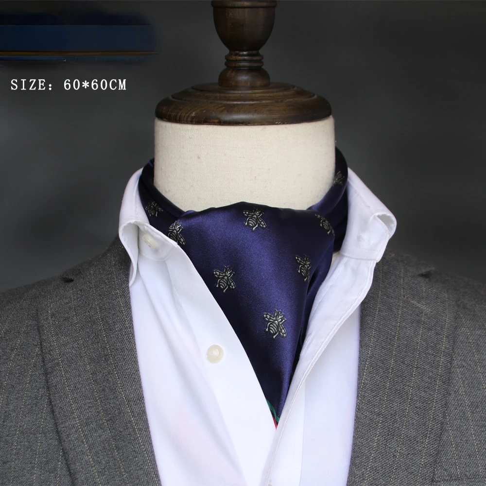 Мужской шелковый шарф в британ – обзор и цена Scarf Silk Square