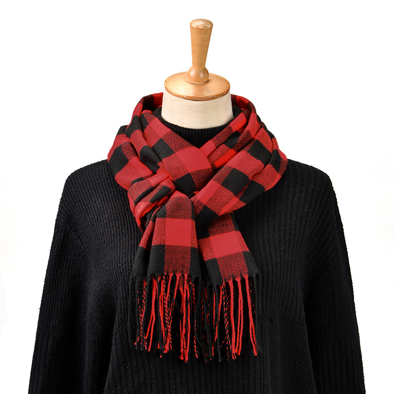 Новый дизайн, клетчатый кашеми – обзор и цена Muffler Men Wool