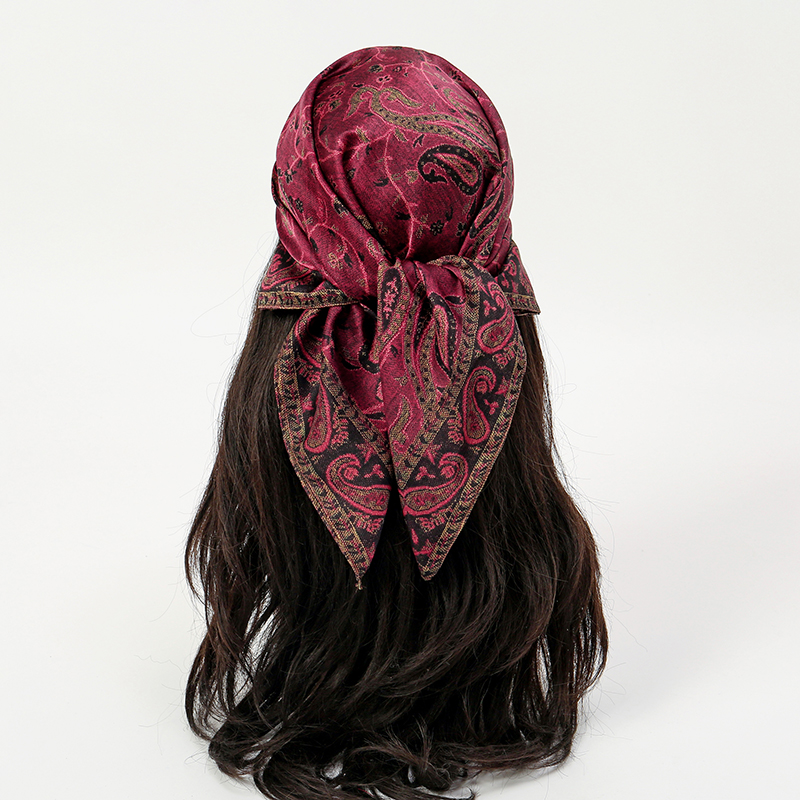 Роскошный шелковый шарф 70*70  – обзор и цена Scarf Silk Square